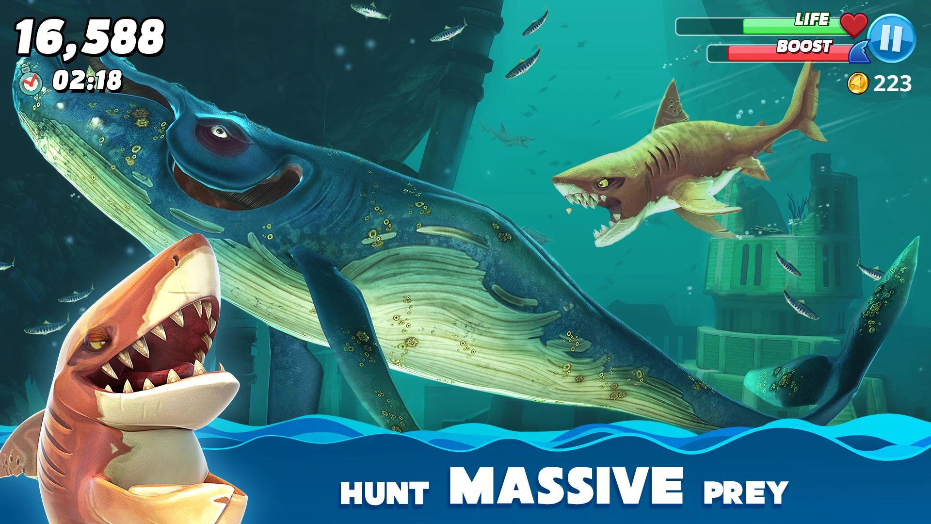 Hungry Shark World screenshot